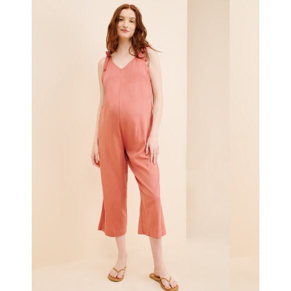 Hatch Pants - Hatch Shyla Jumpsuit Terracotta Size 3 Large